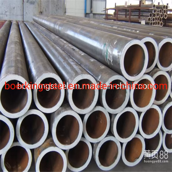 Tube en acier sans soudure mécanique S235 S235jrh S355j2h DIN/ FR10219 S275 S275jrh