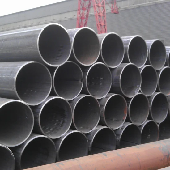 Tuyau en acier de pipeline tuyau à basse température de dureté élevée tuyau à couture droite